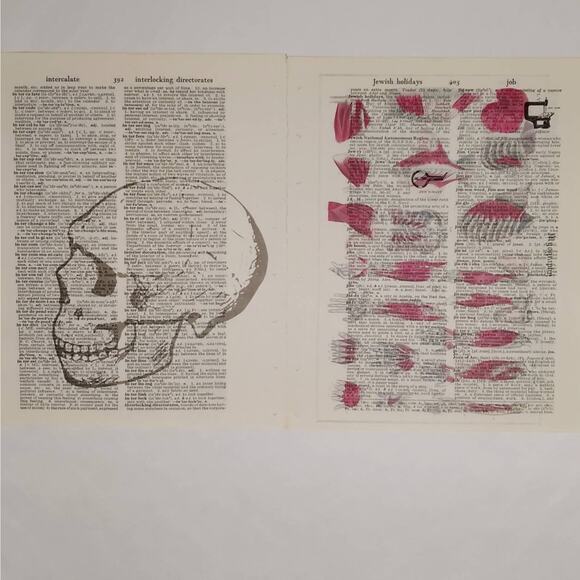 Anatomy Vintage Dictionary Prints, Anatomy Prints, Book Page Prints - Picture 2 of 10